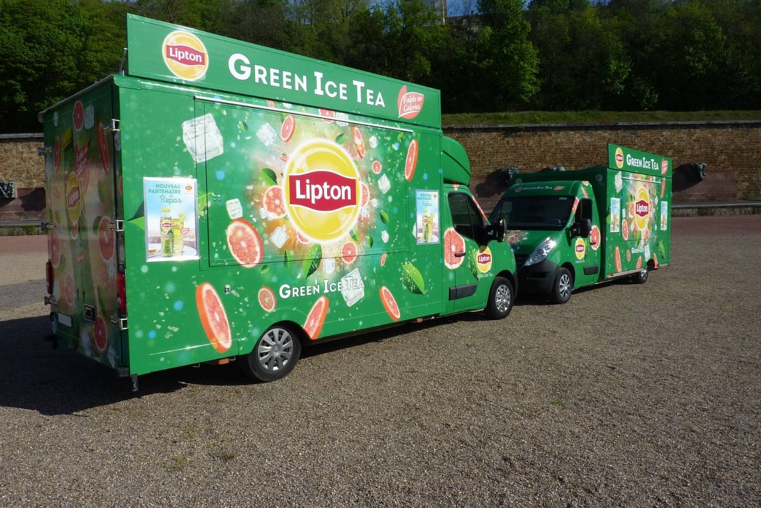 Renault Master food truck en tournée roadshow événementiel