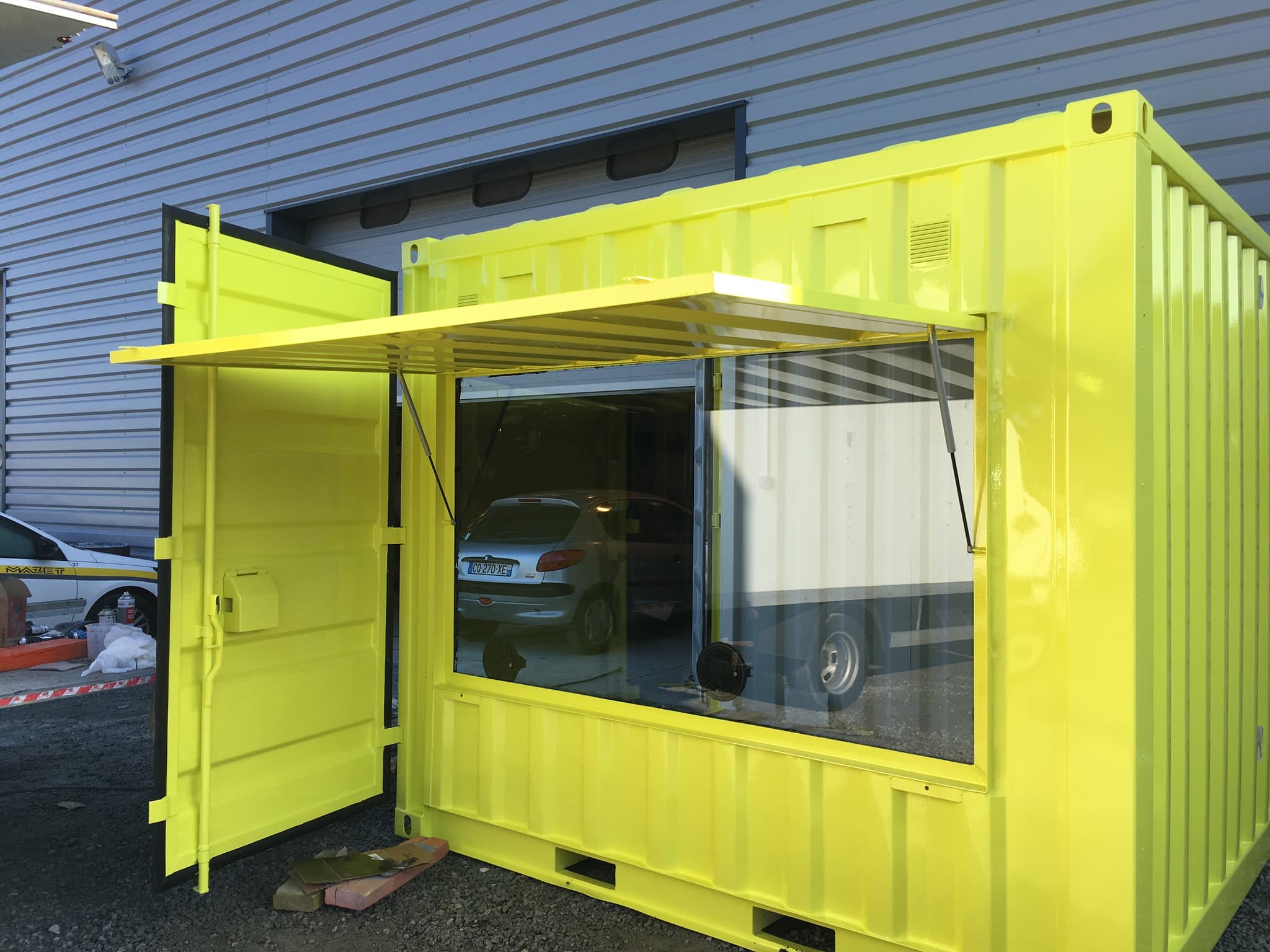 CONTAINER 10’ VITRÉ