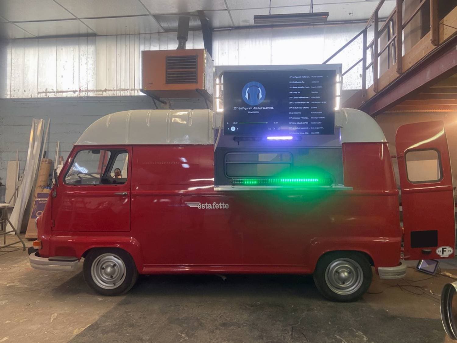 En situation lors d'un événement — impact visuel maximal