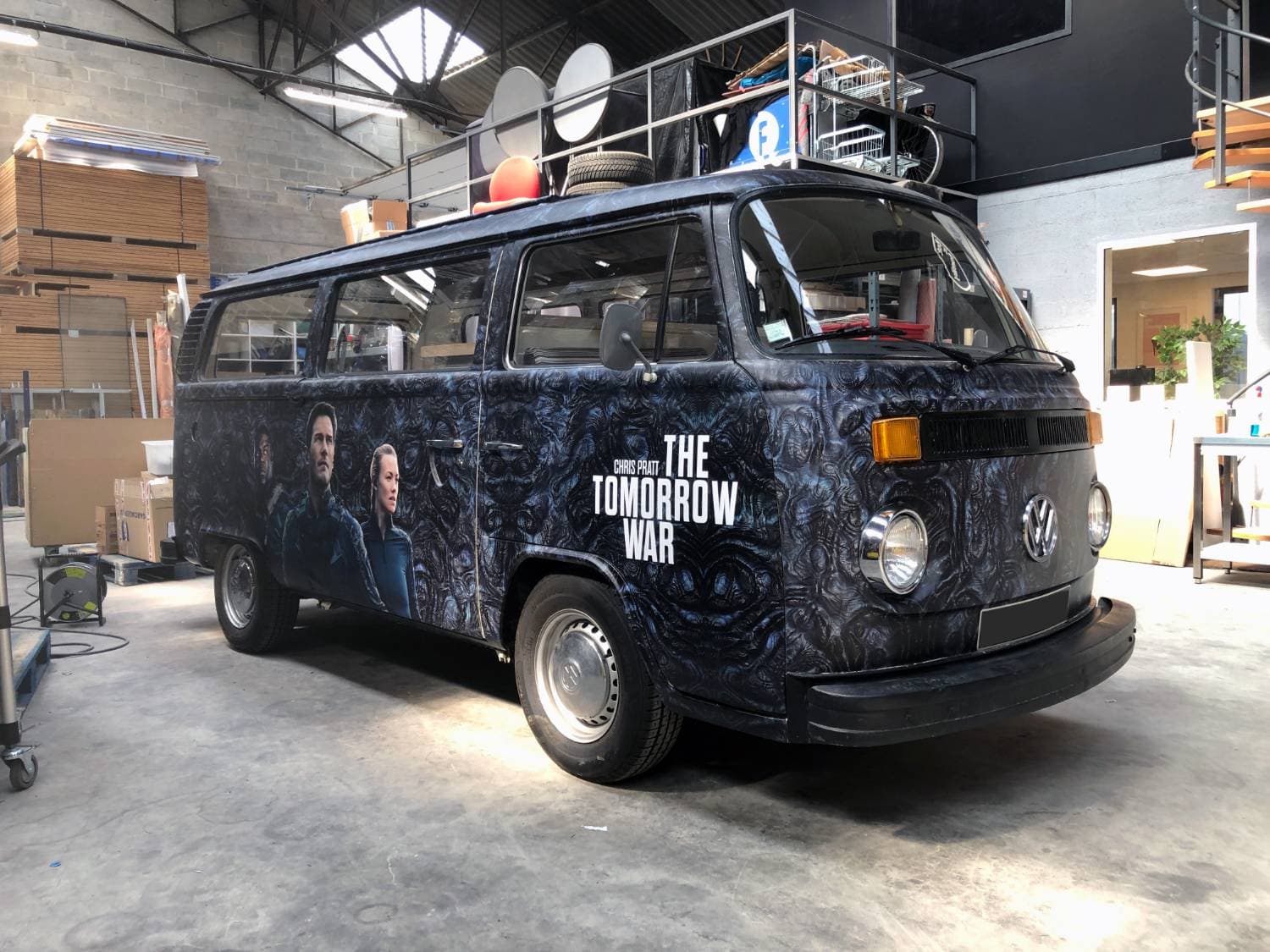 Détail du covering latéral personnalisé