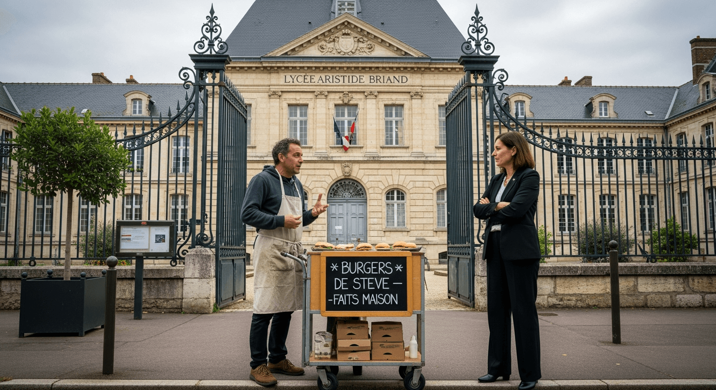 Les burgers de Steve refusés au lycée