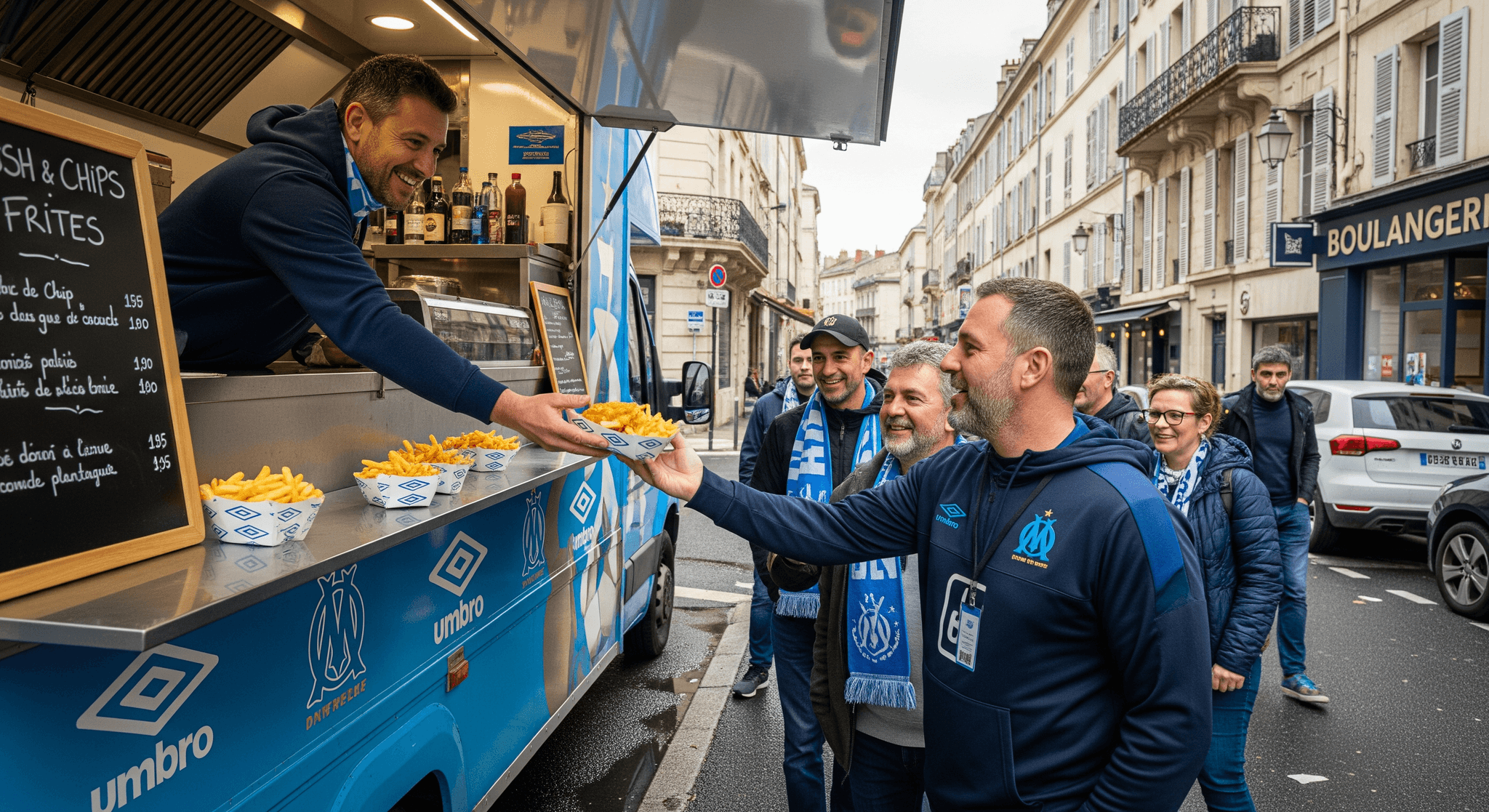 Umbro fait confiance à Mon Camion Resto pour ses Food-Trucks