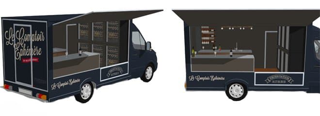 Le Bar à Vins prêt à prendre la route !!!