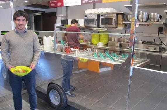 Le food truck est à l’intérieur !