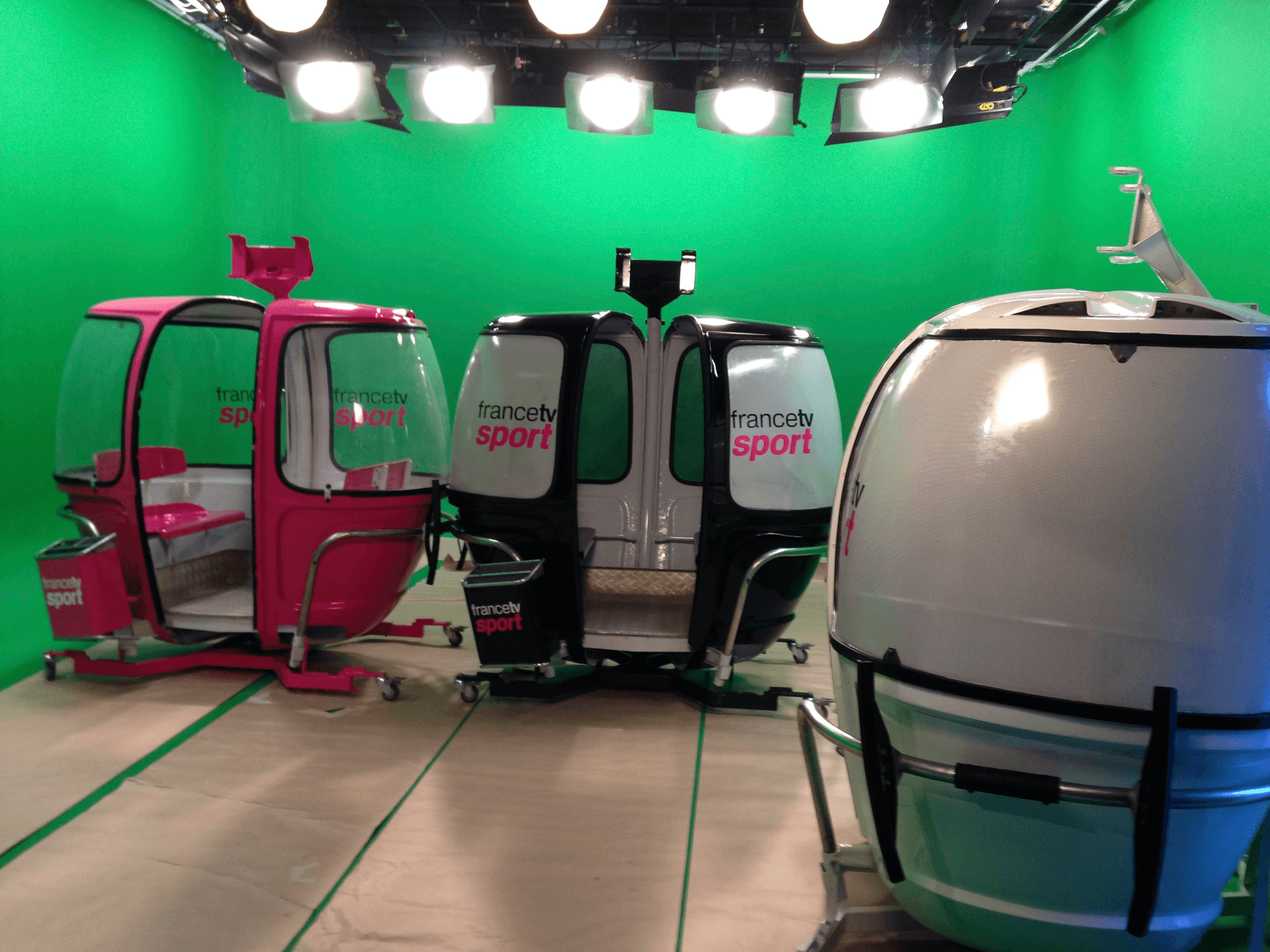 Megg France TV Sport — studio