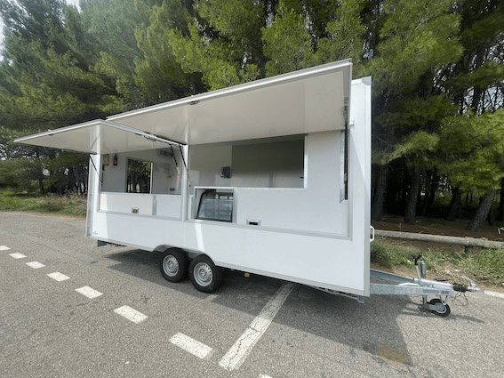 Remorque traiteur 5200 — vue d'ensemble