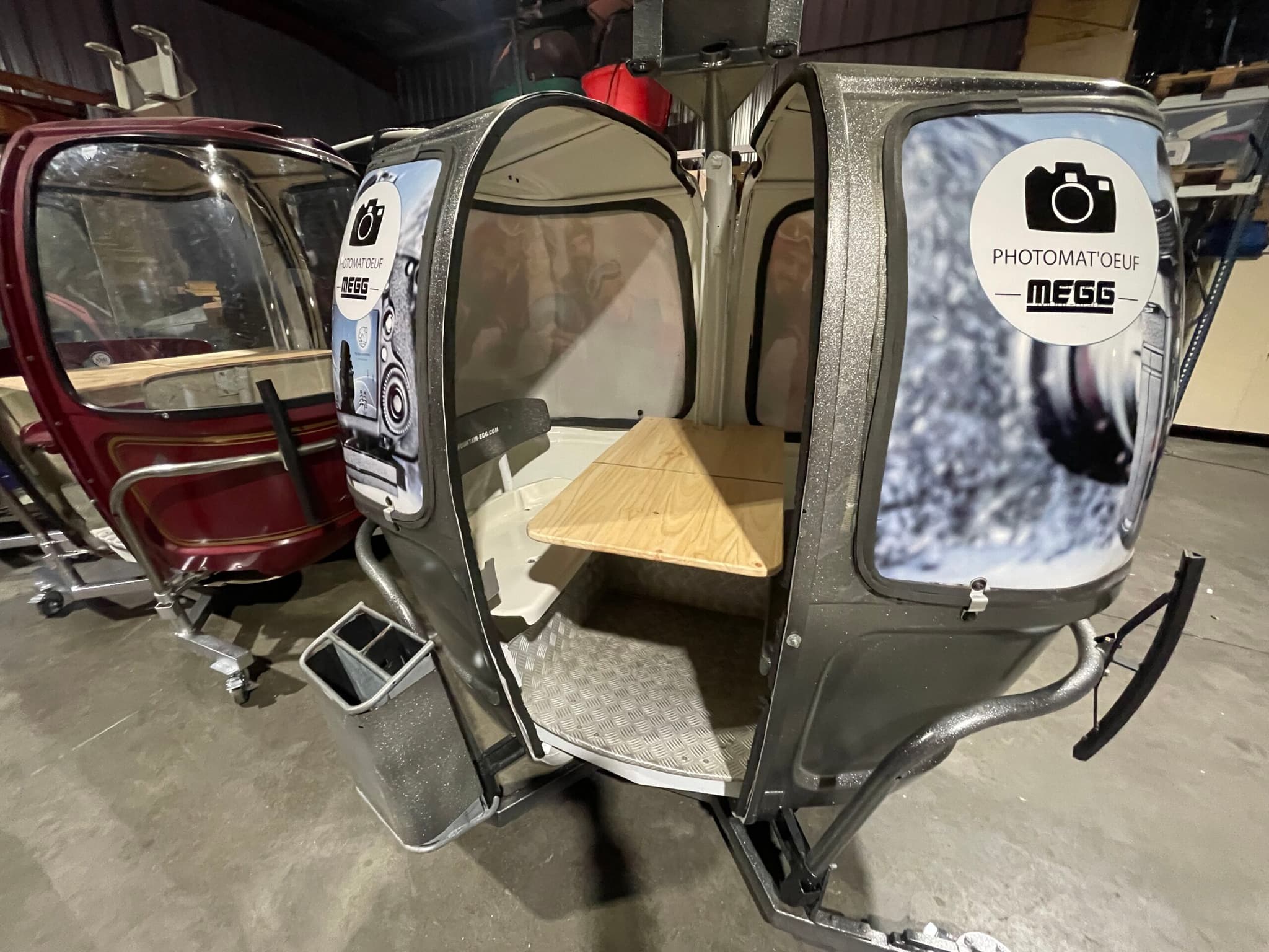 Flotte de Télécabines MEGG — Préparation Atelier et Livraison