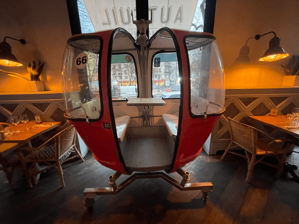 Megg restaurant Auteuil — vue de face