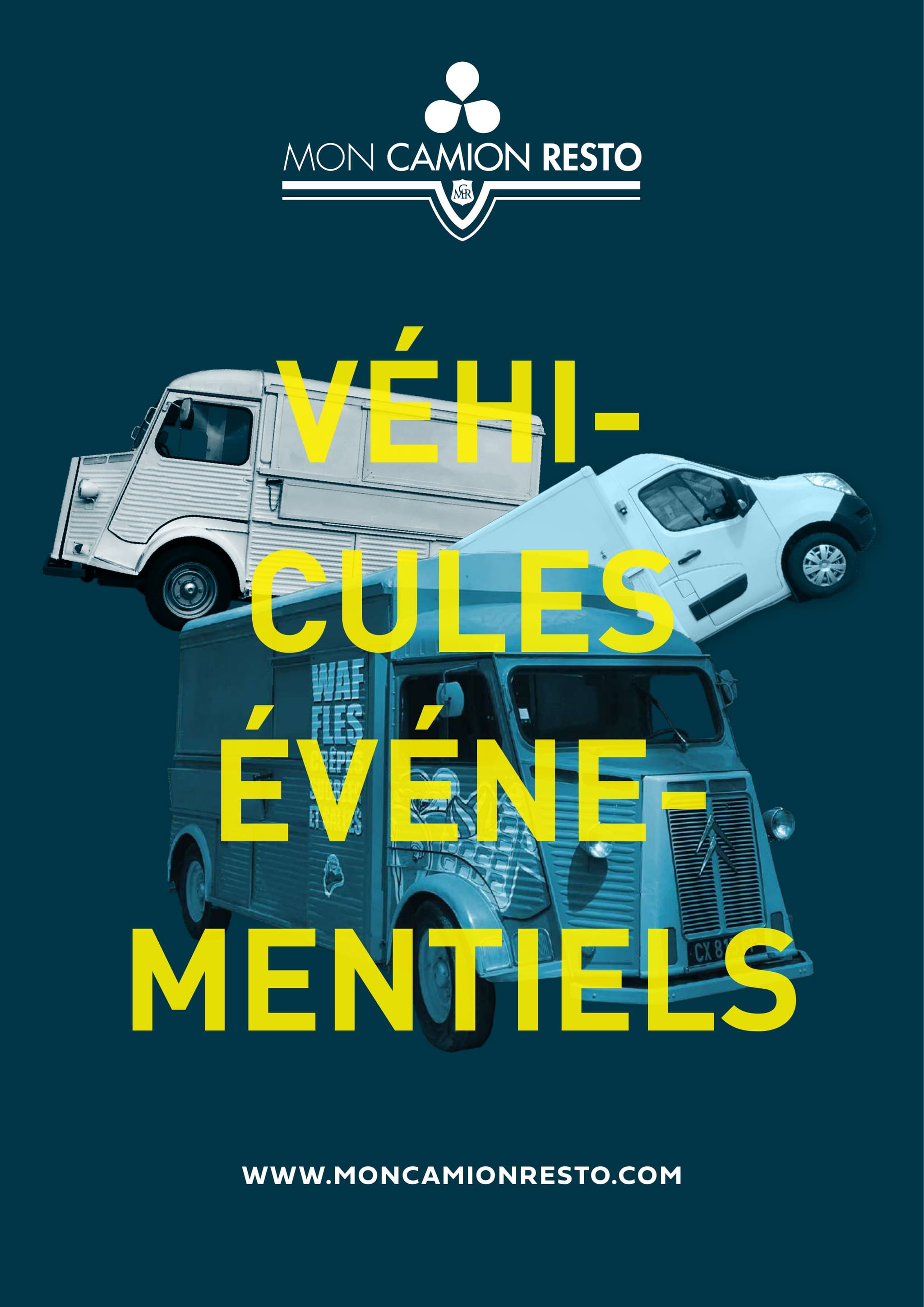 Première page de la Plaquette Mon Camion Resto