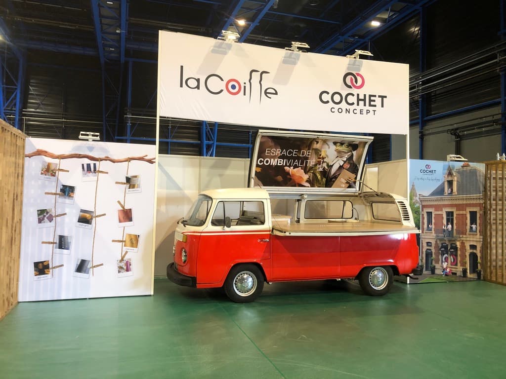 Combi Volkswagen comptoir mobile vintage