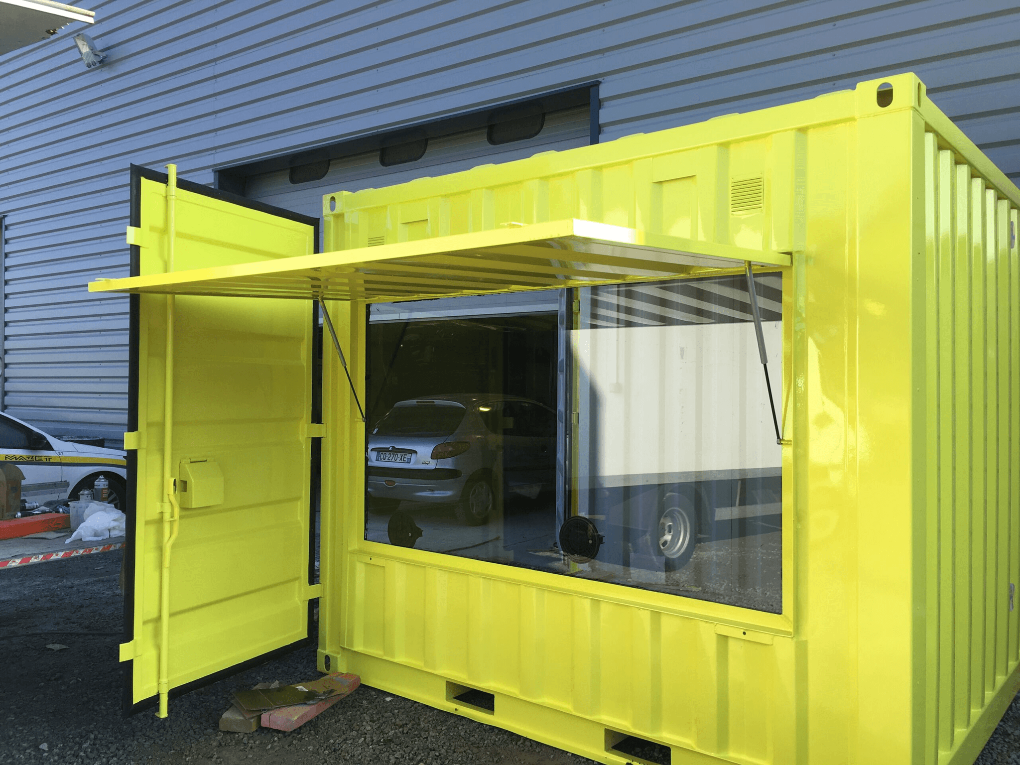 CONTAINER 10’ VITRÉ