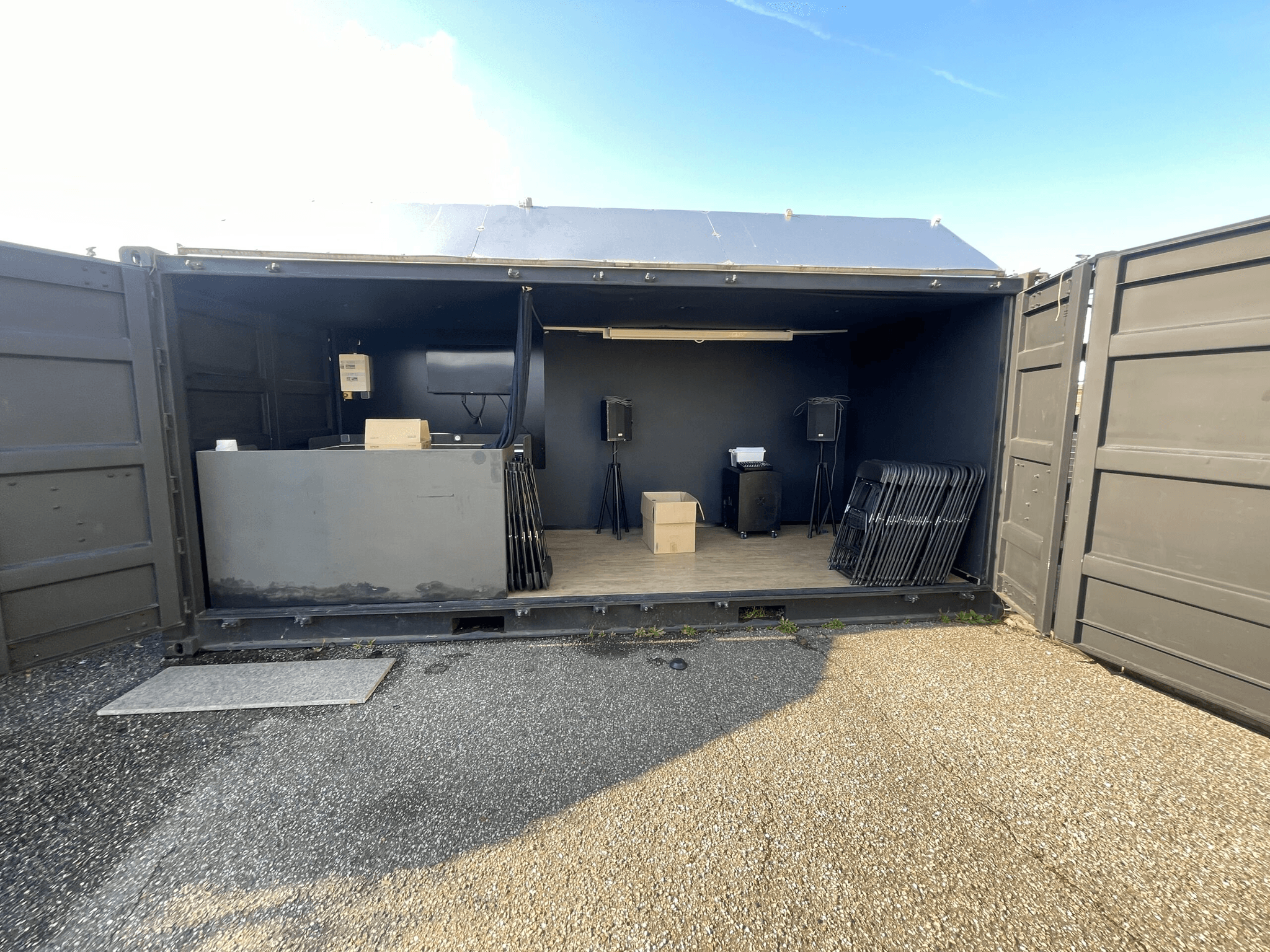 CONTAINER 20’ OPEN SIDE : 7990 € HT