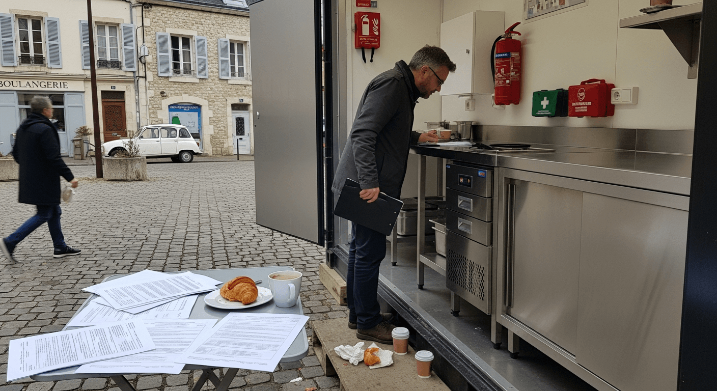 Réglementation container restaurant : normes 2026