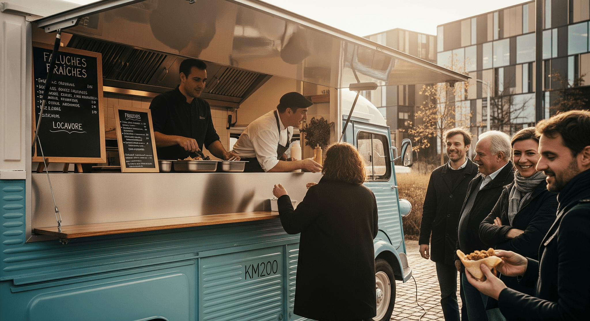 Mouchin : le food truck familial KM200