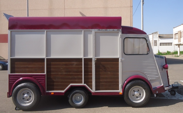 Remorque HY aménagée — vue d'ensemble