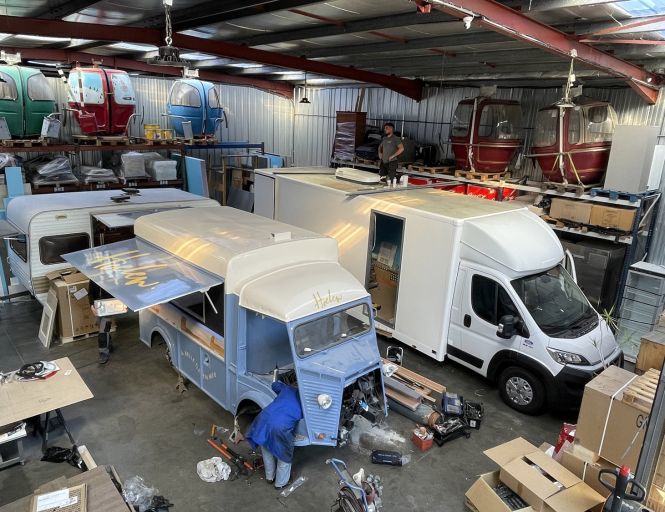 Remorque aménagée — savoir-faire Mon Camion Resto